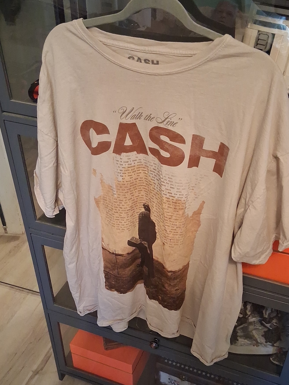 Johnny Cash t shirt L/Xl Urban Outfitters
